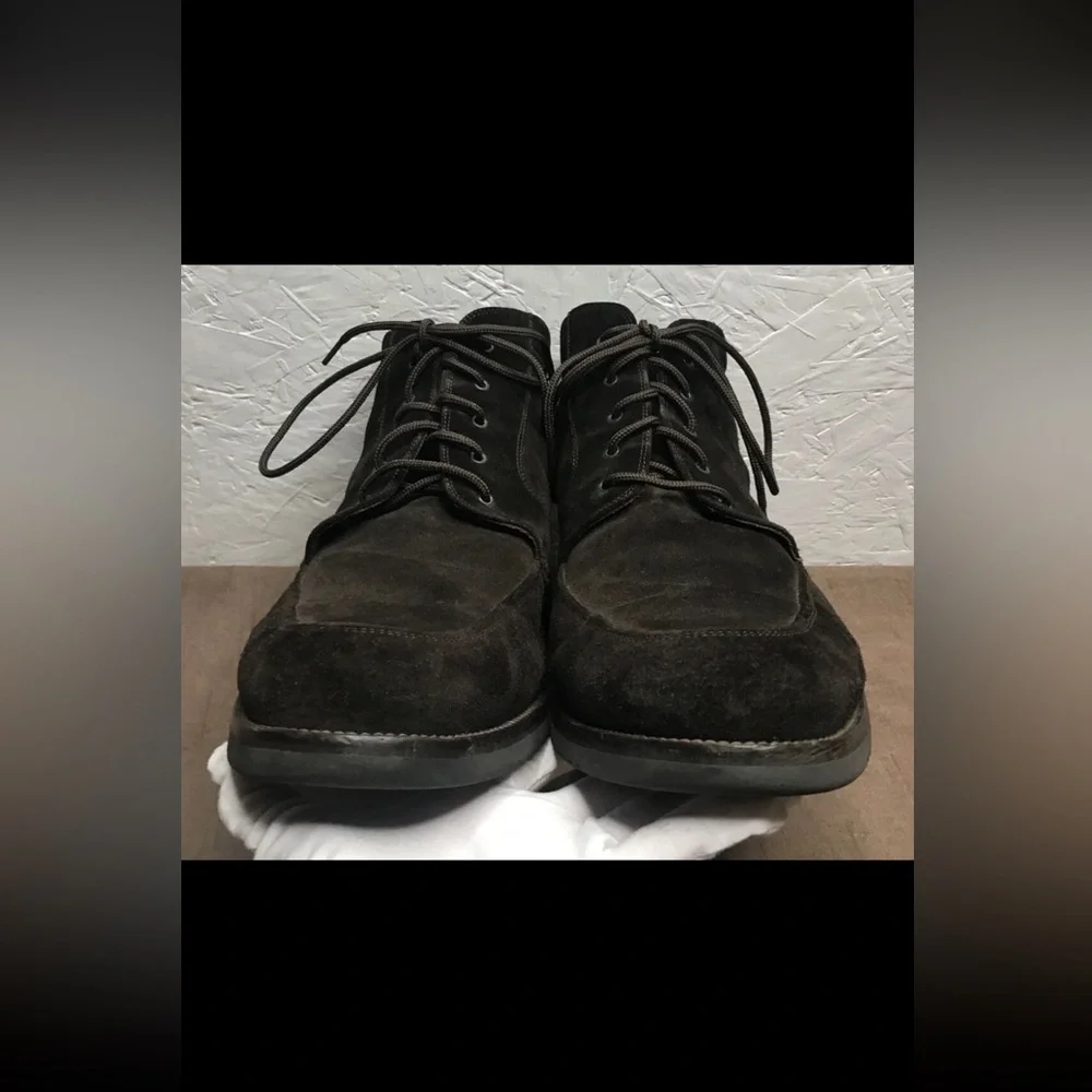 E.T. Wright Men's Ankle Boots Brown Suede Size 15EE (Extra Wide) Made in Italy